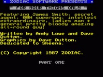 For Your Thighs Only (1987)(Zodiac Software)(Side B) Rom